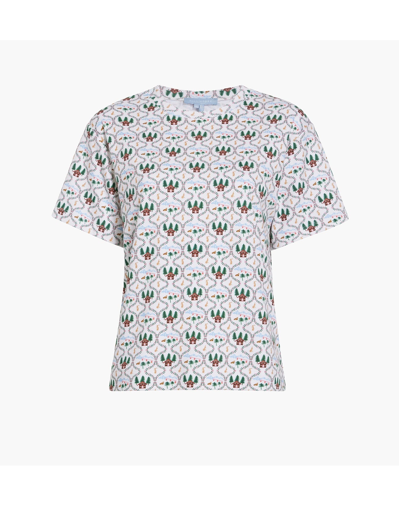 Women | The Charlotte Sleep Tee | Courchevel Toile Multi