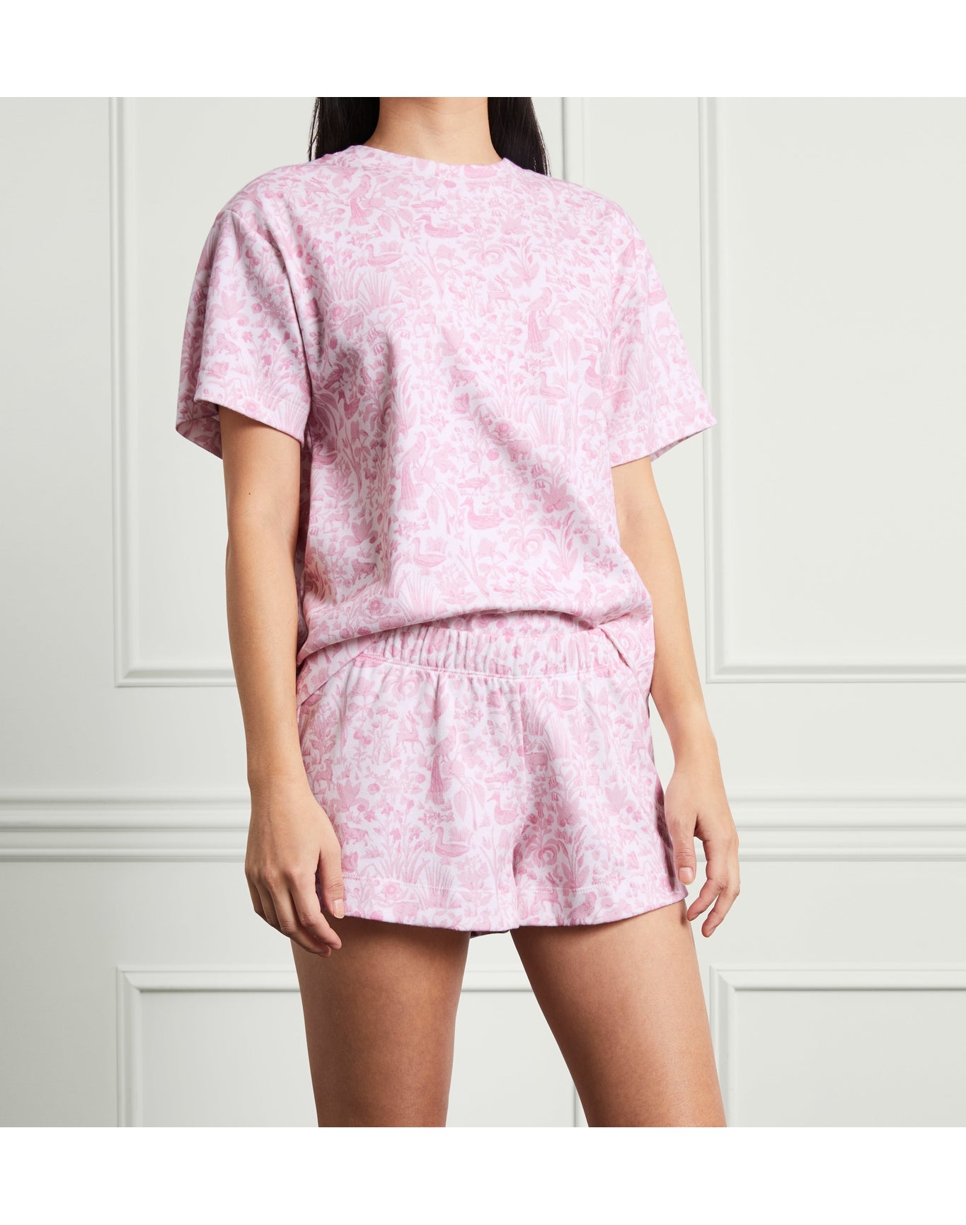 Women | The Charlotte Sleep Tee | Pink Sherwood Forest