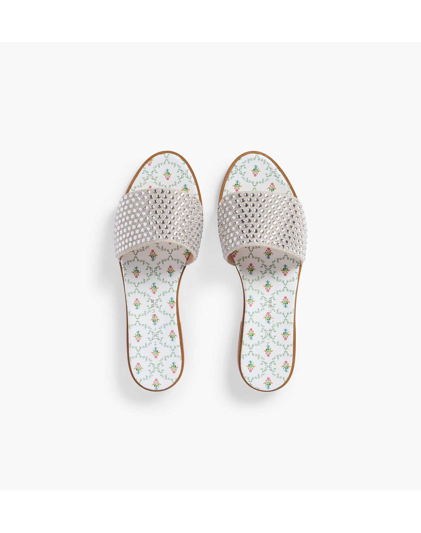 Women | The City Slide | Sand Rhinestone