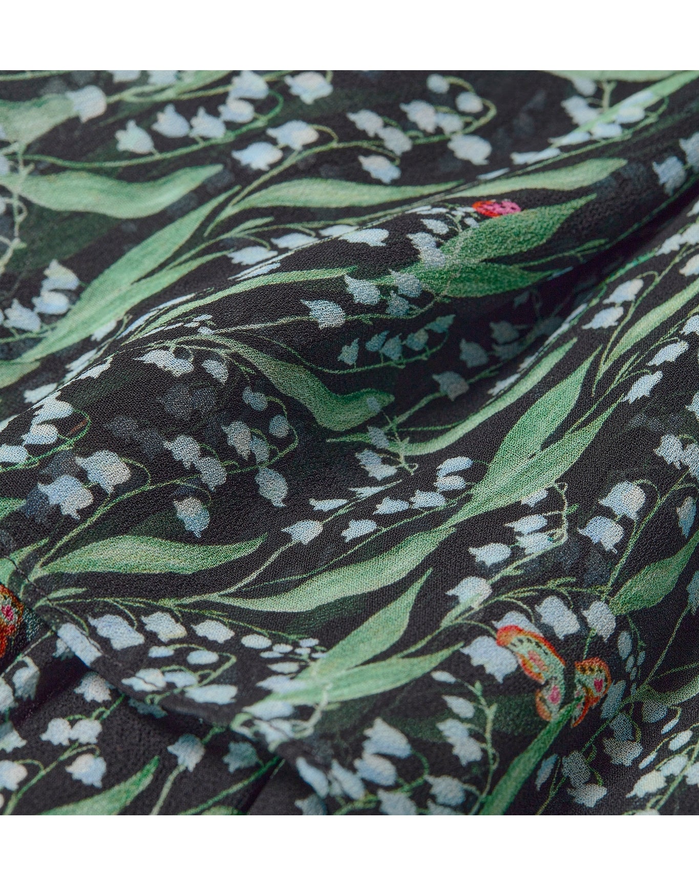 Women | The Elise Nap Dress | Black Lily of the Valley