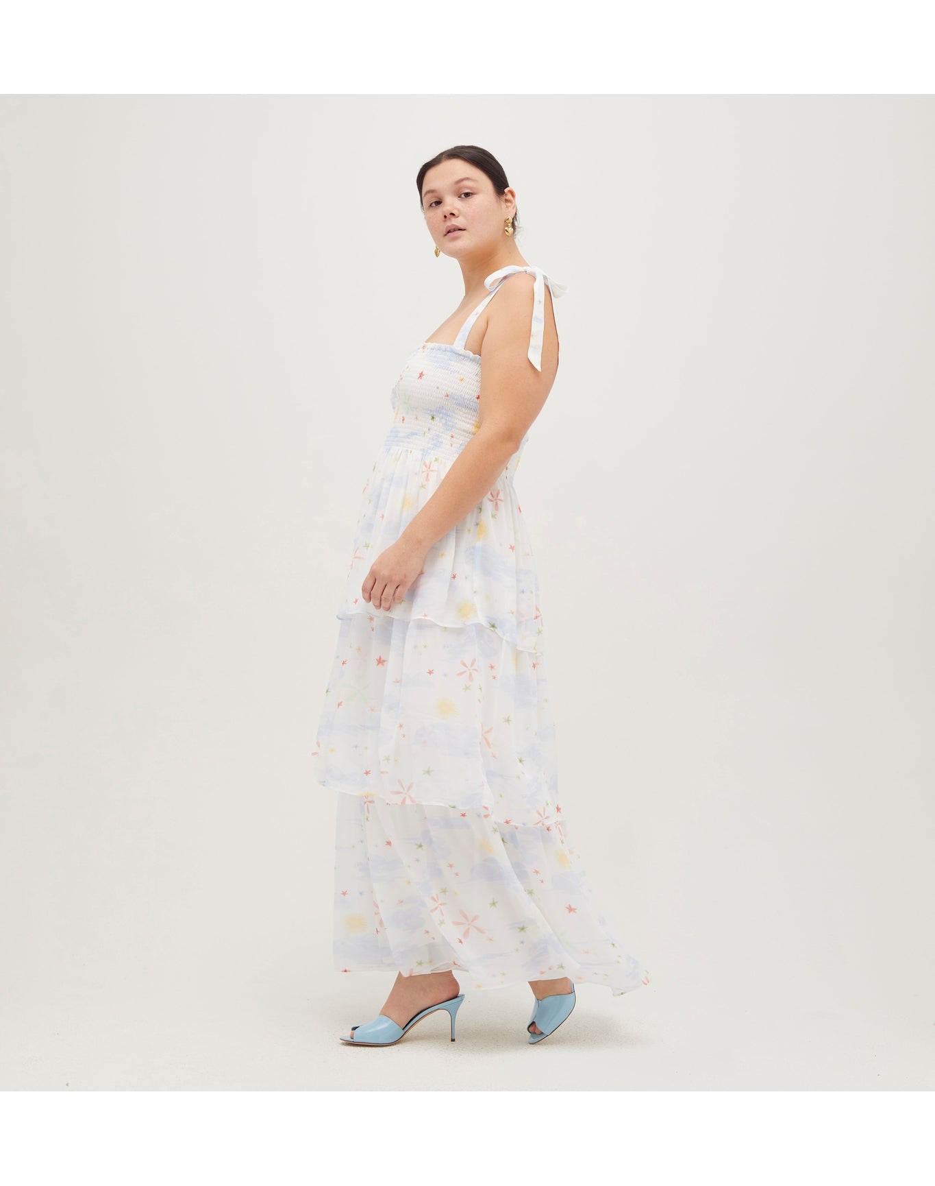 Women | The Elise Nap Dress | Celestial Floral Georgette