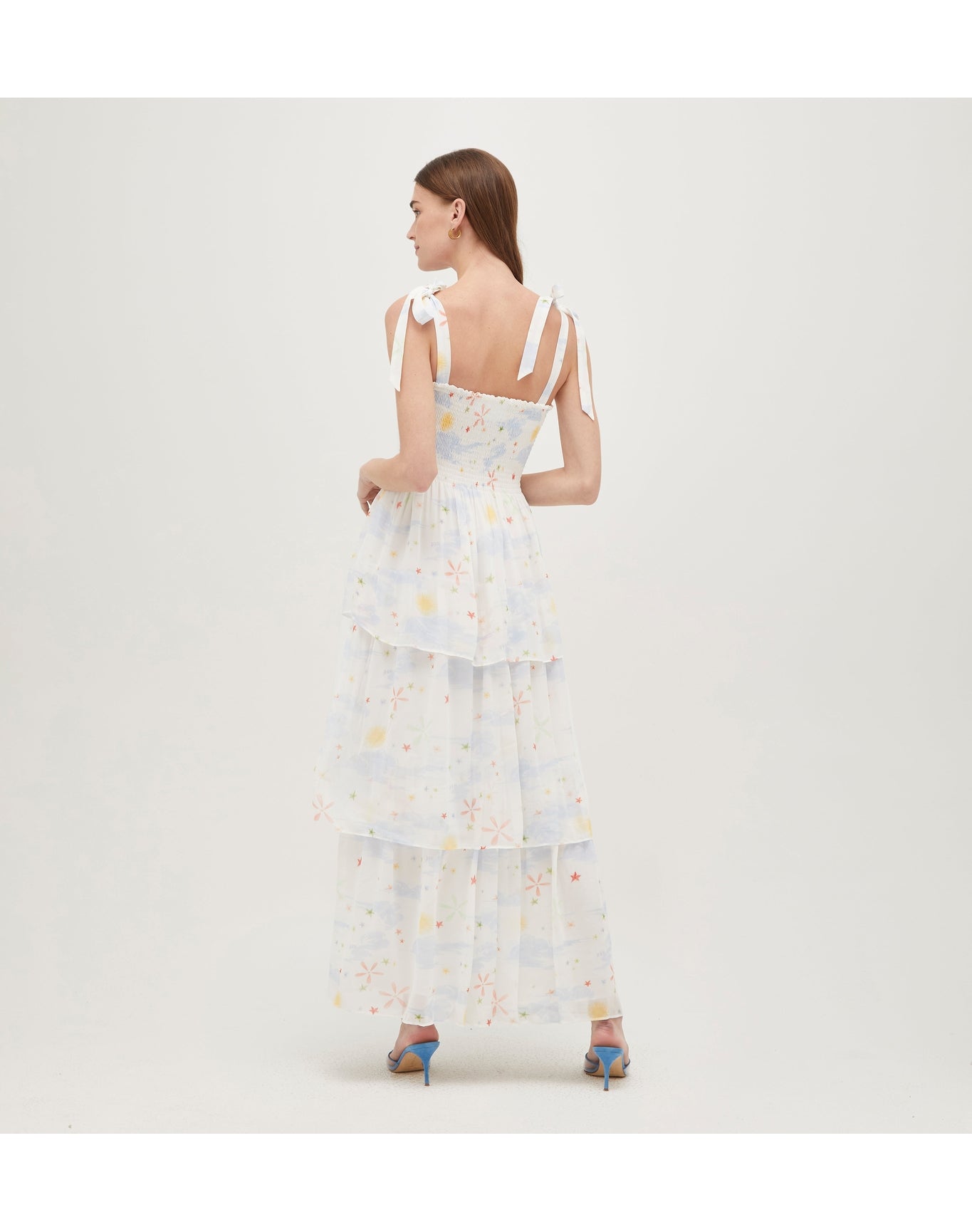Women | The Elise Nap Dress | Celestial Floral Georgette
