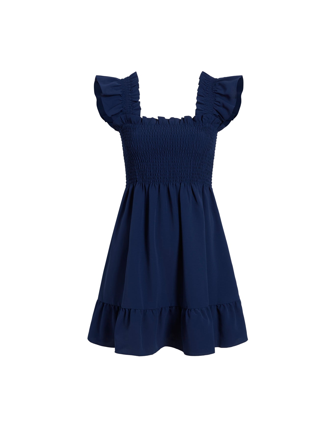 Women | The Elizabeth Nap Dress | Navy Crepe