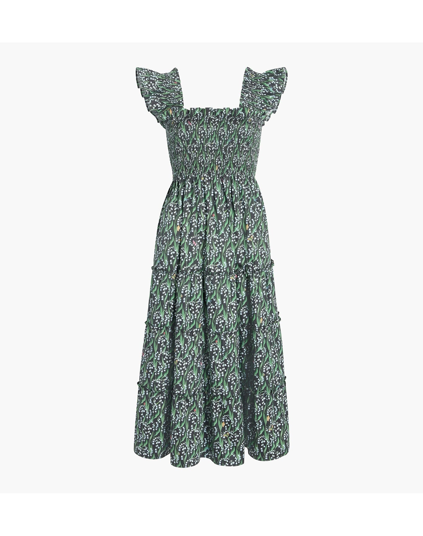 Women | The Ellie Nap Dress | Black Lily of the Valley