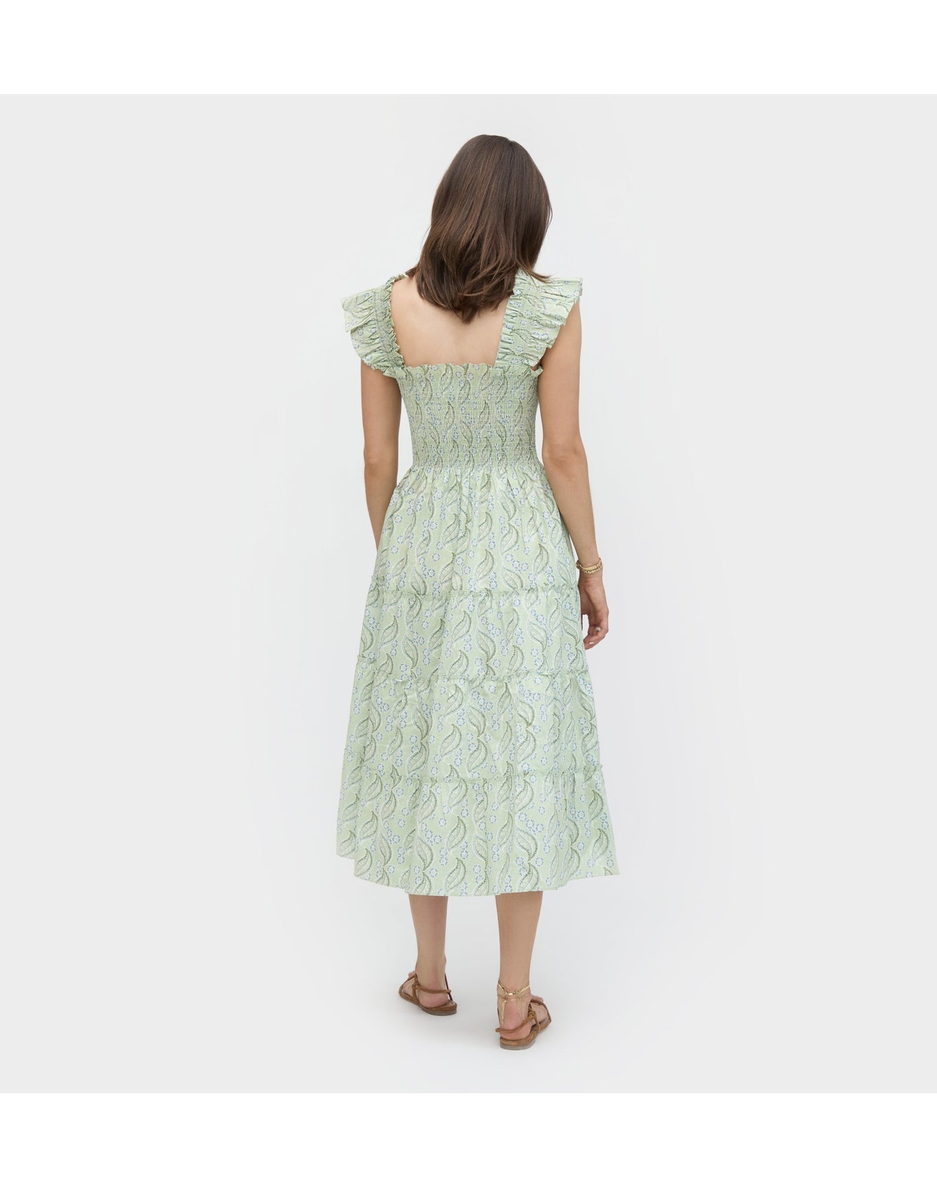 Women | The Ellie Nap Dress | F. Steiner & Co. Archive Eucalyptus Floral