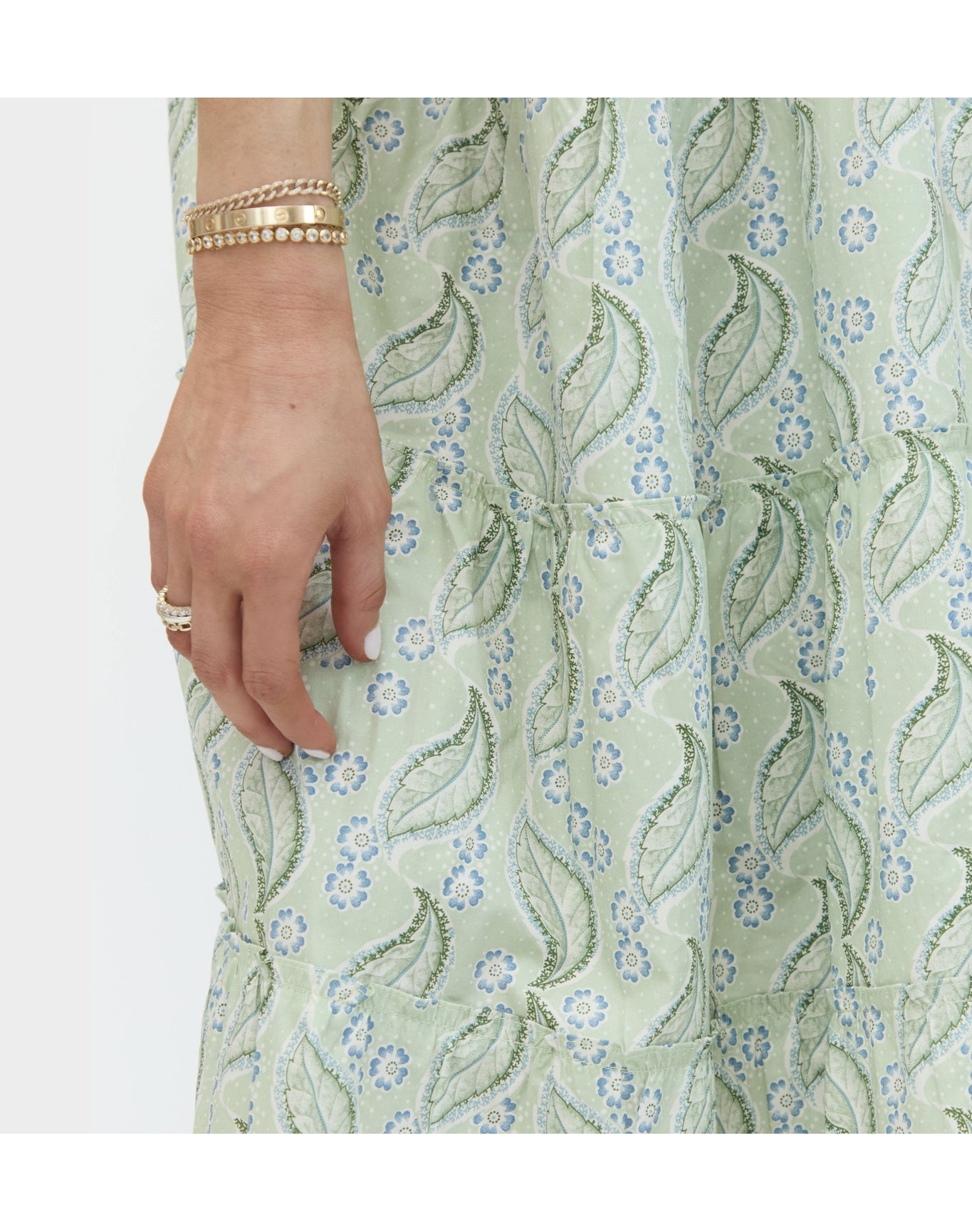 Women | The Ellie Nap Dress | F. Steiner & Co. Archive Eucalyptus Floral
