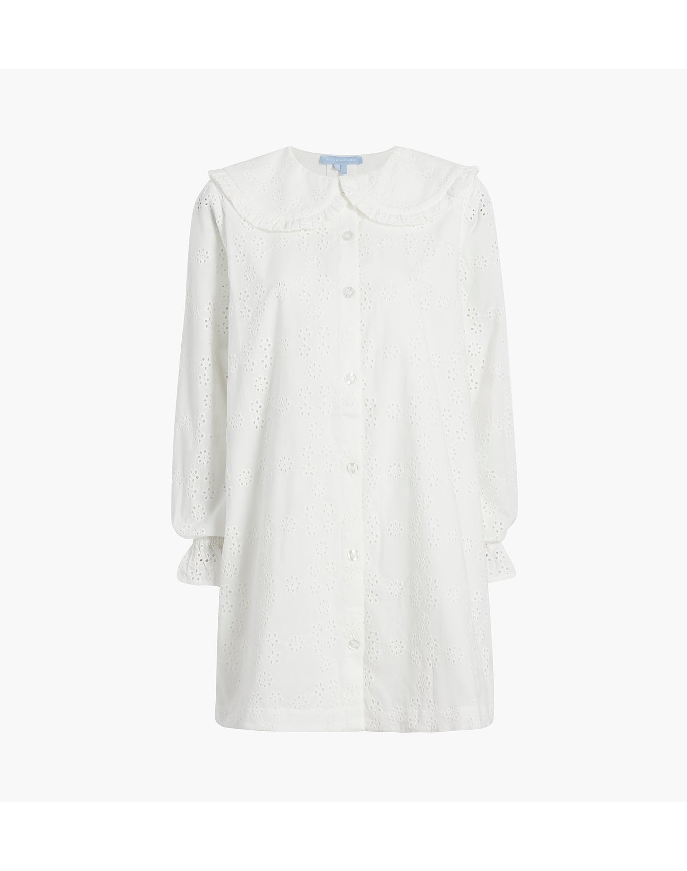 Women | The Eyelet Evelyn Dress | White