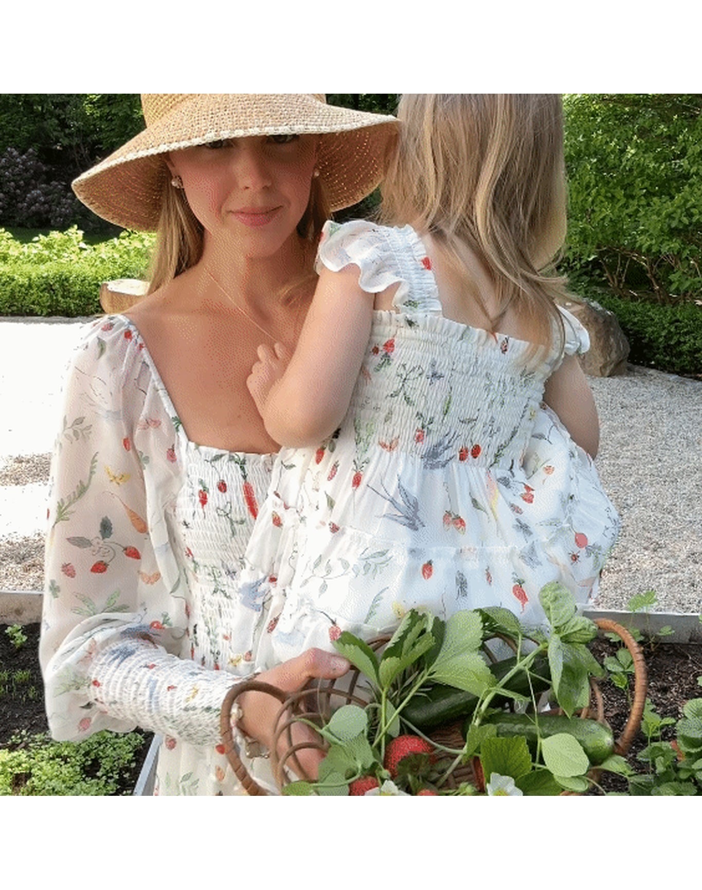 Women | The Grace Mini Nap Dress | Susannah Garrod Veggie Botanical
