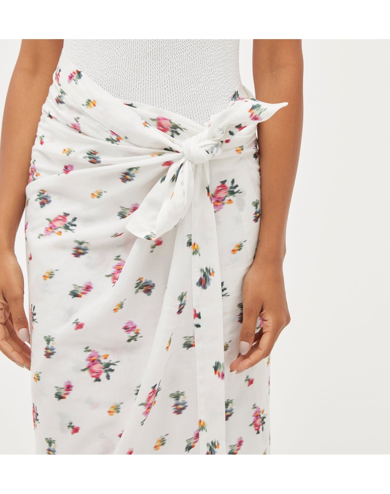 Women | The Josie Pareo | Ivory Ikat