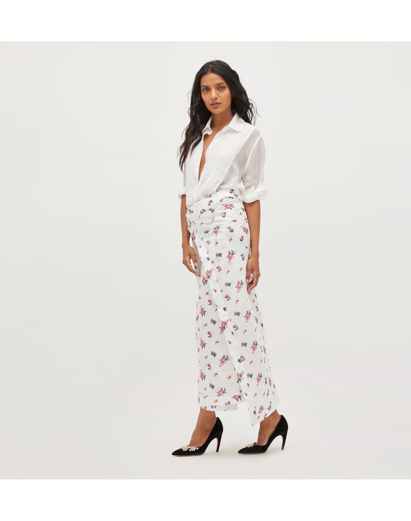 Women | The Josie Pareo | Ivory Ikat