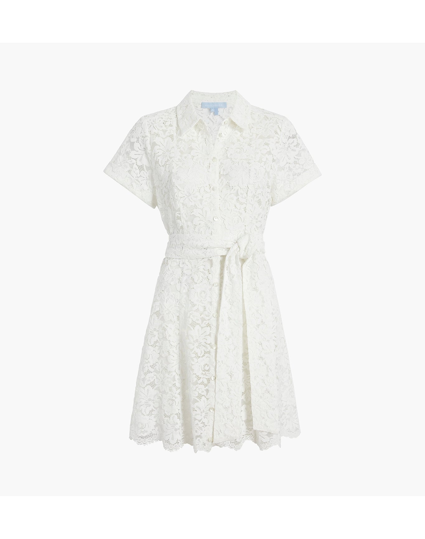 Women | The Lace Laura Dress | White Lace