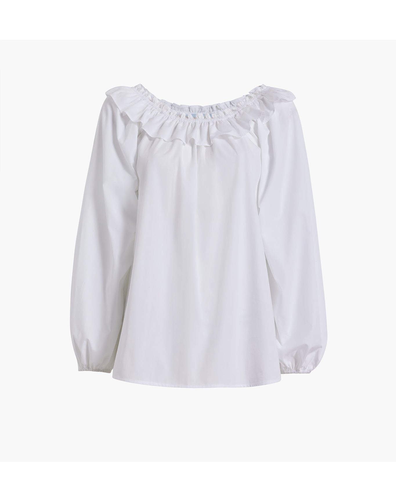 Women | The Lena Top | White Cotton