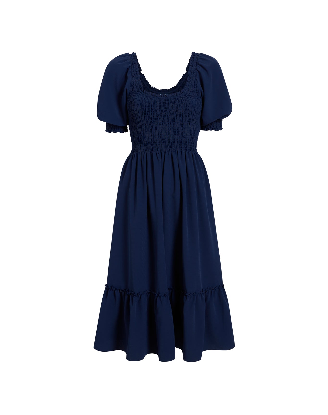 Women | The Louisa Nap Dress | Wrinkle Resistant Navy Crepe