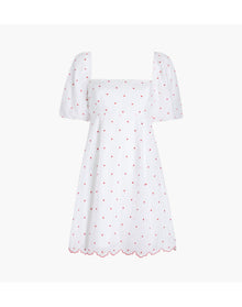 Women | The Matilda Mini Dress | Cherry Organza Dot