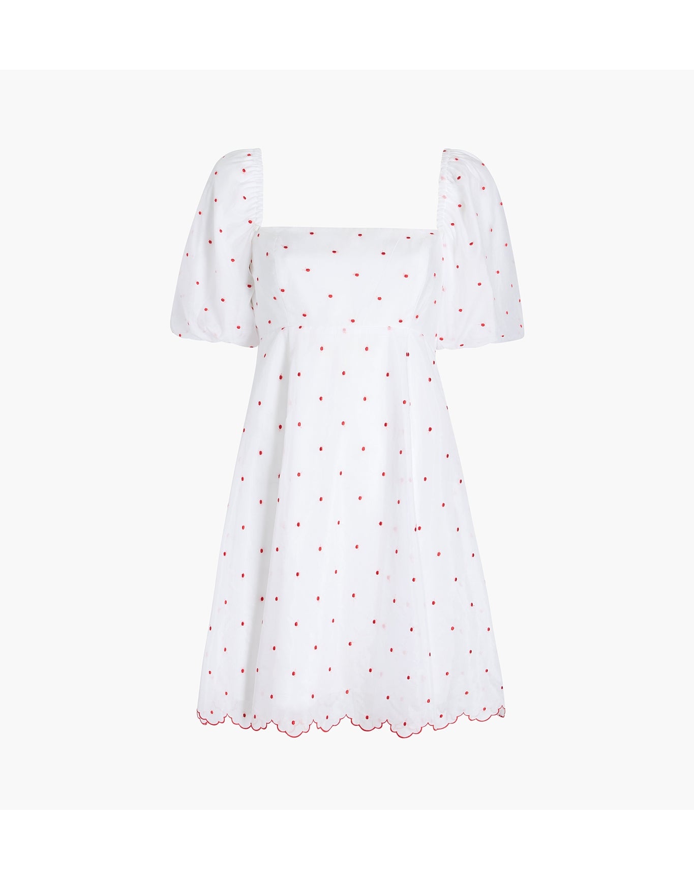Women | The Matilda Mini Dress | Cherry Organza Dot