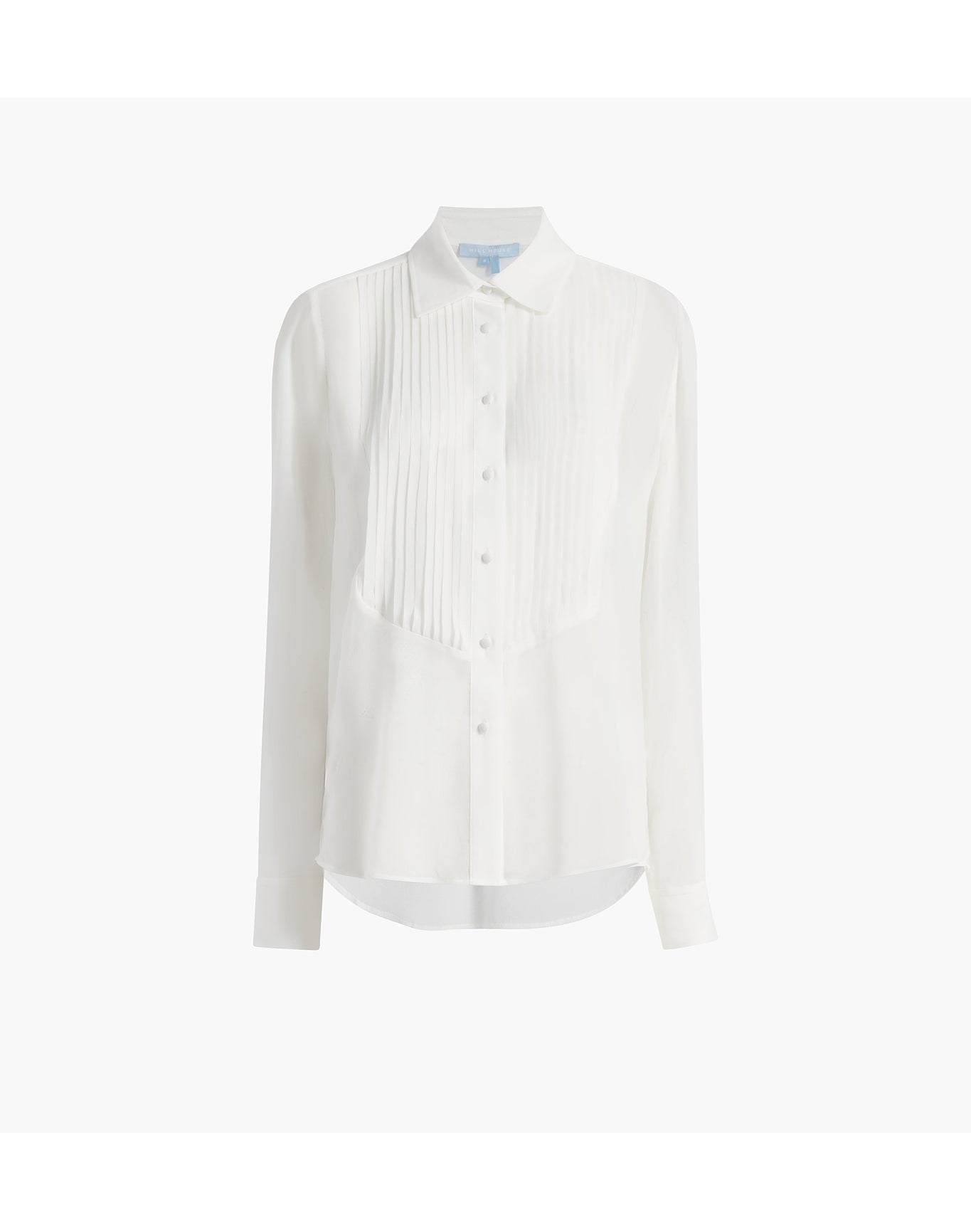 Women | The Mellie Top | Ivory Georgette