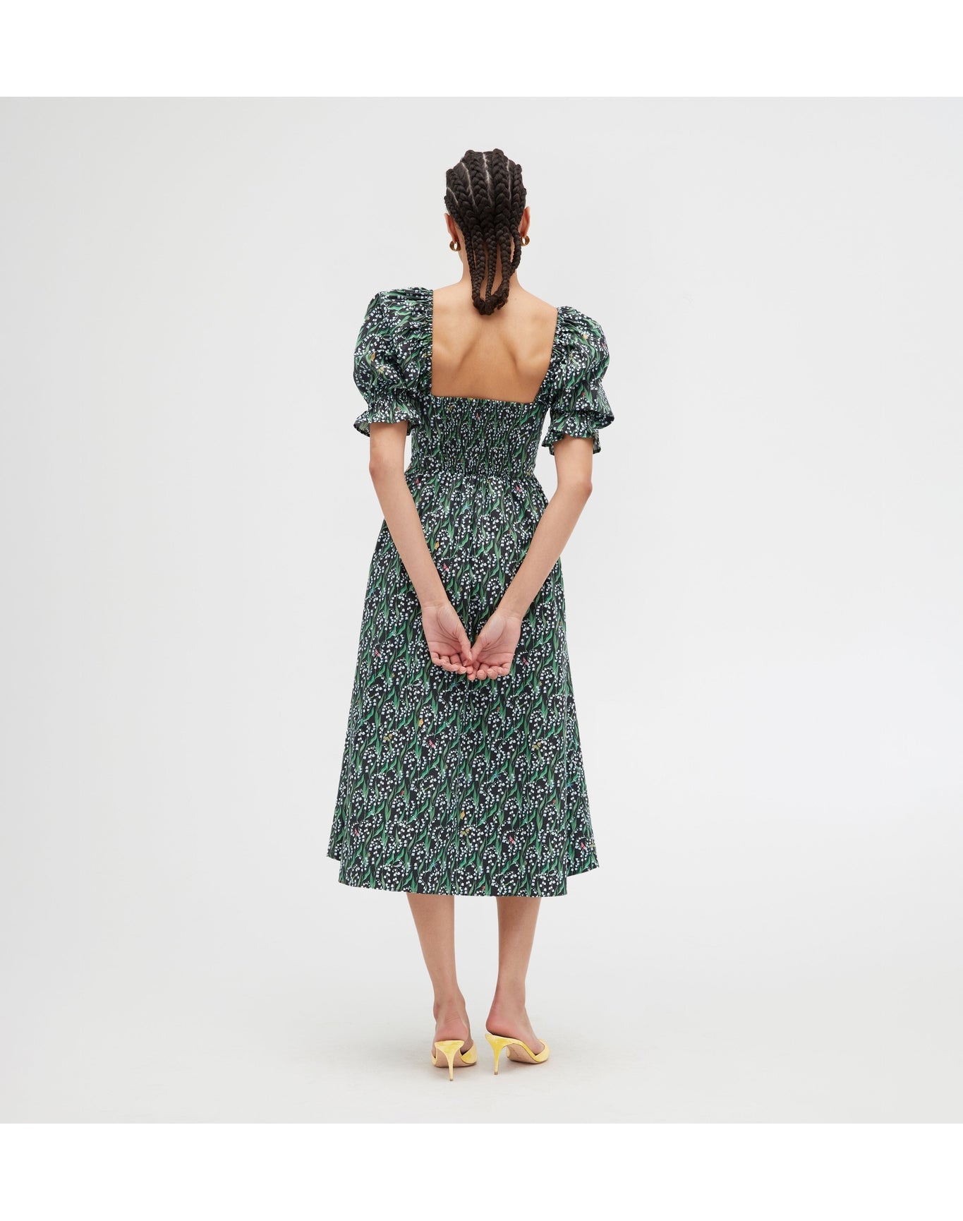 Women | The Ophelia Dress | Black Lily of the Valley