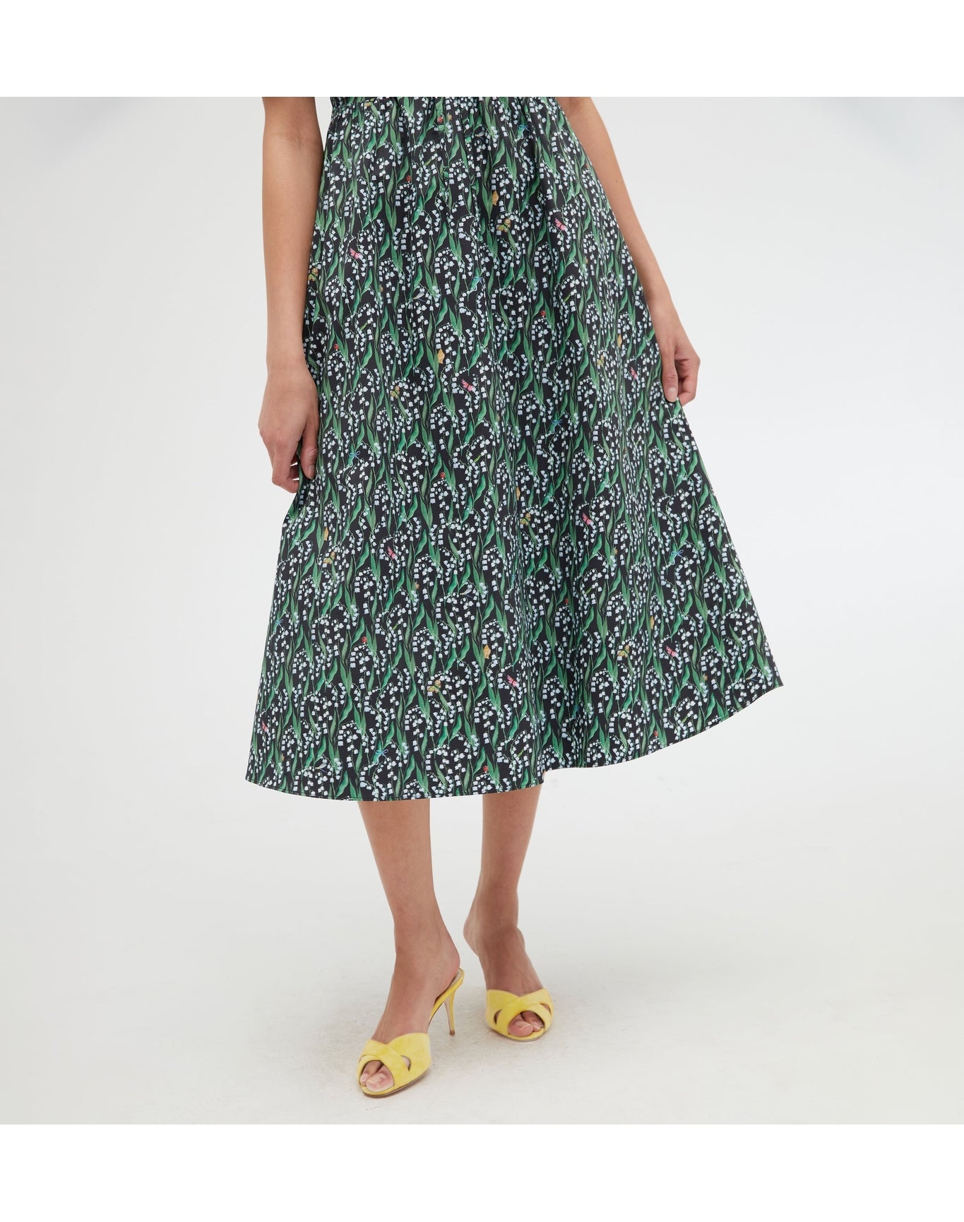 Women | The Ophelia Dress | Black Lily of the Valley
