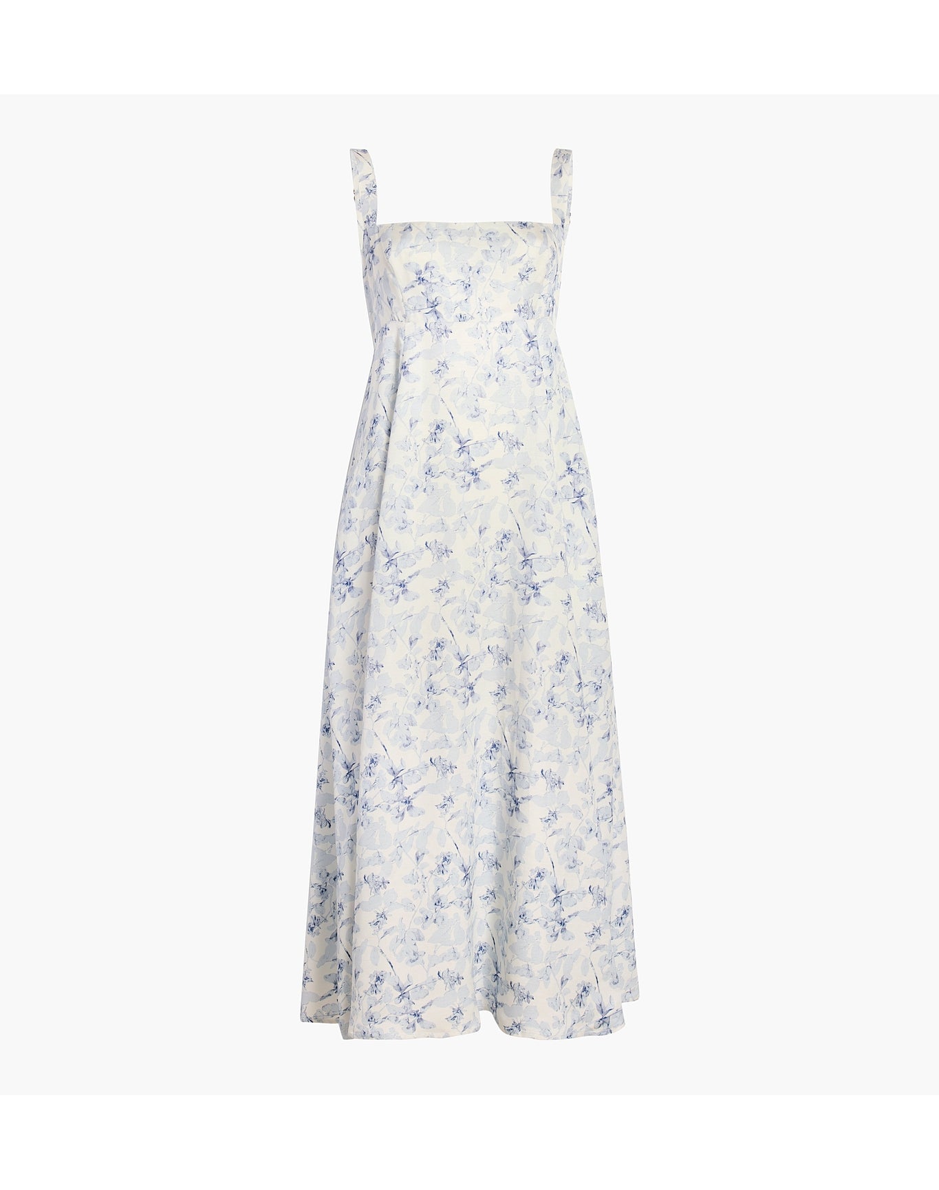 Women | The Rowena Dress | Pressed Flowers Satin Faille