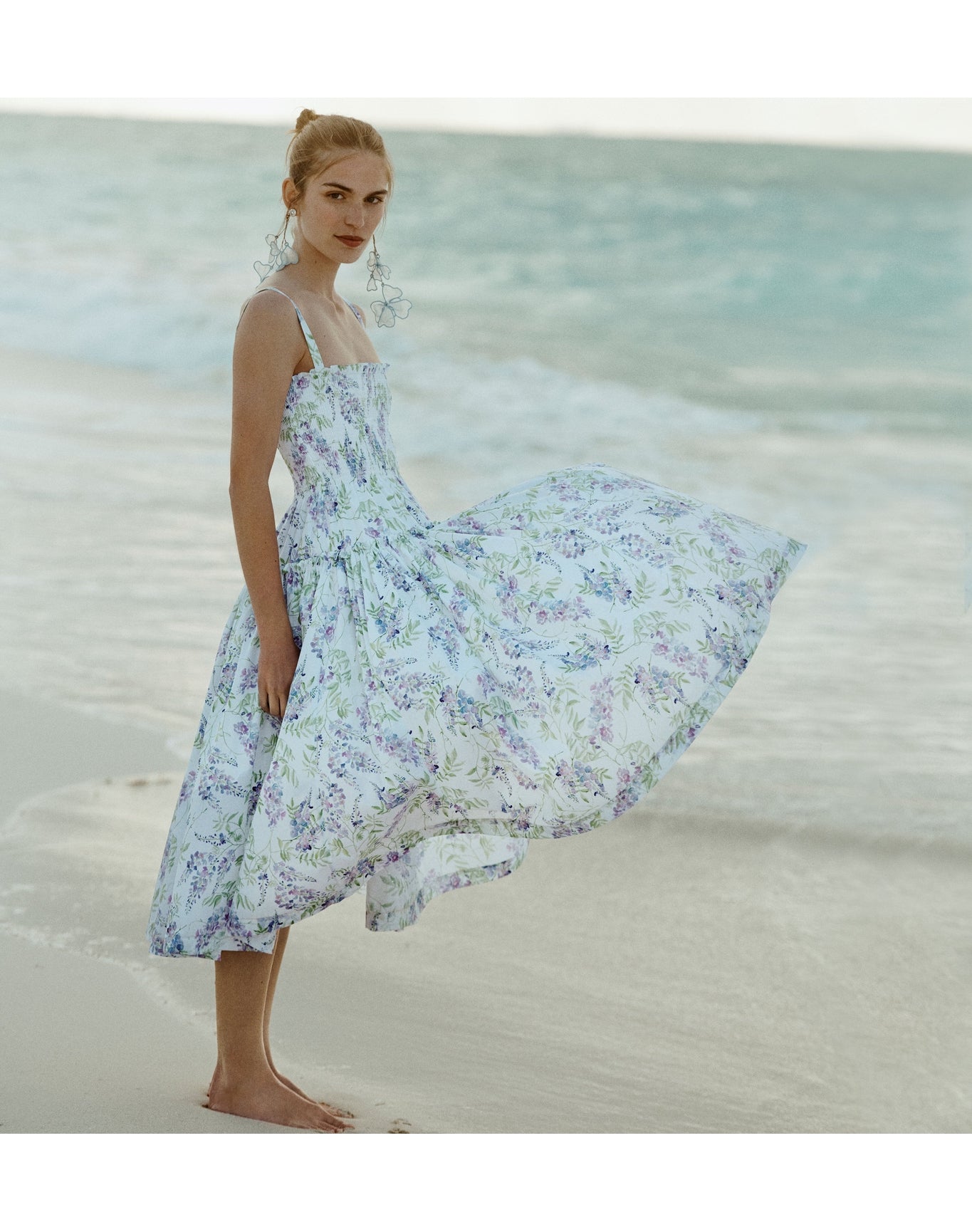 Women | The Seraphina Midi Nap Dress | Wisteria