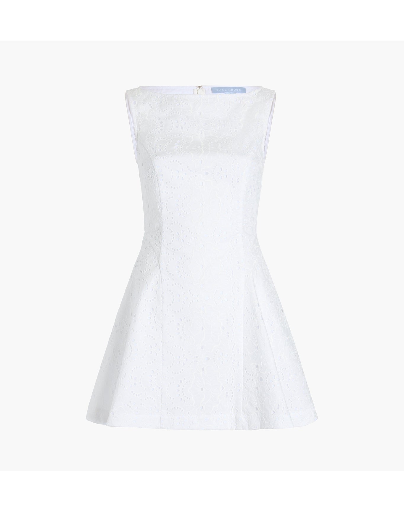 Women | The Sutton Dress | White Broderie Anglaise
