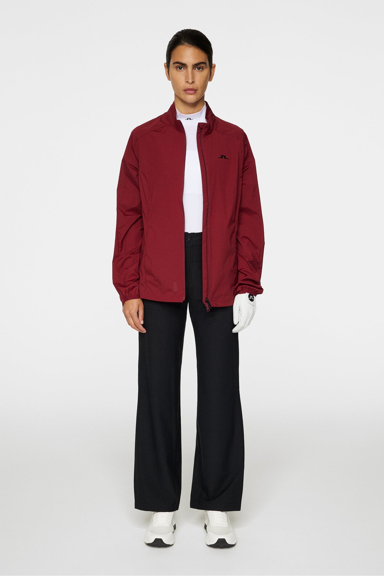 Women | Thorine Wind Jacket Solid | Cabernet