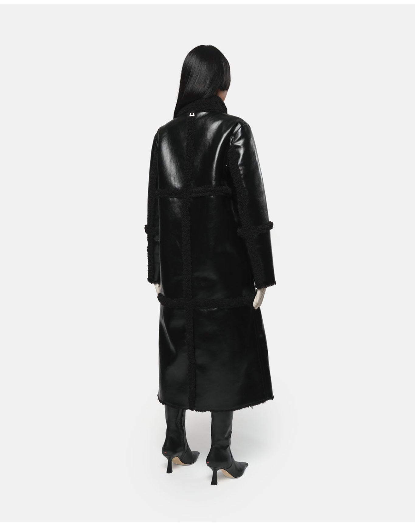 Tilly Reversible Coat | Noir