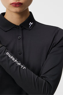 Women | Tour Tech Ls Polo | Black