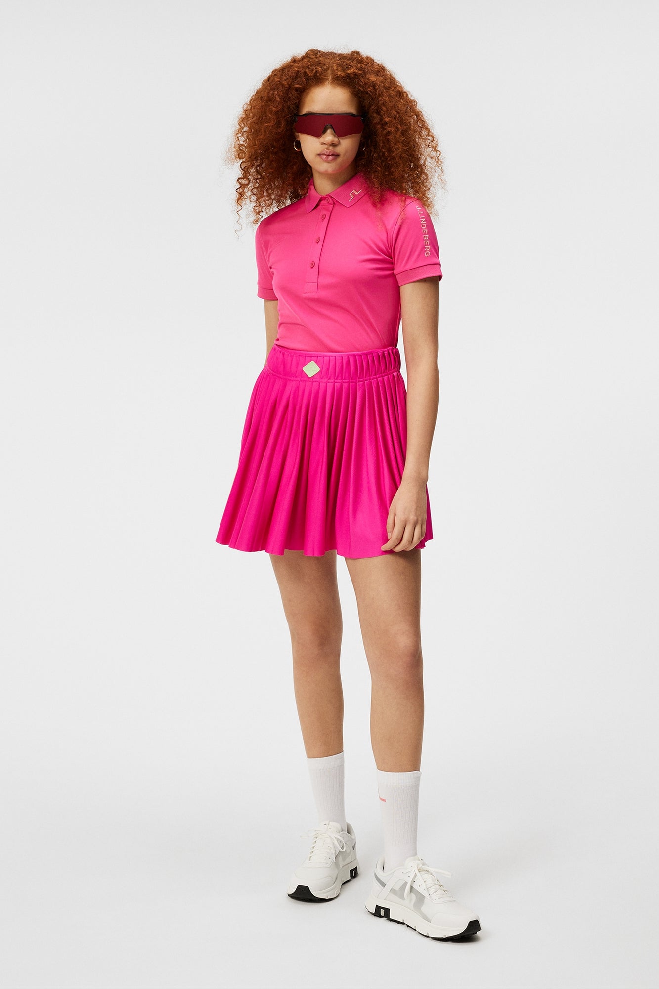 Women | Tour Tech Polo | Fuchsia Purple