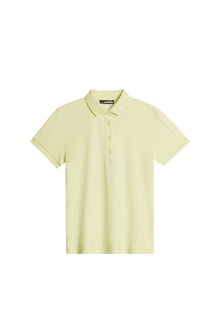 Women | Tour Tech Polo | Pale Lime Yellow