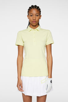 Women | Tour Tech Polo | Pale Lime Yellow