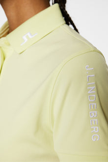 Women | Tour Tech Polo | Pale Lime Yellow