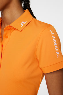 Women | Tour Tech Polo | Persimmon Orange