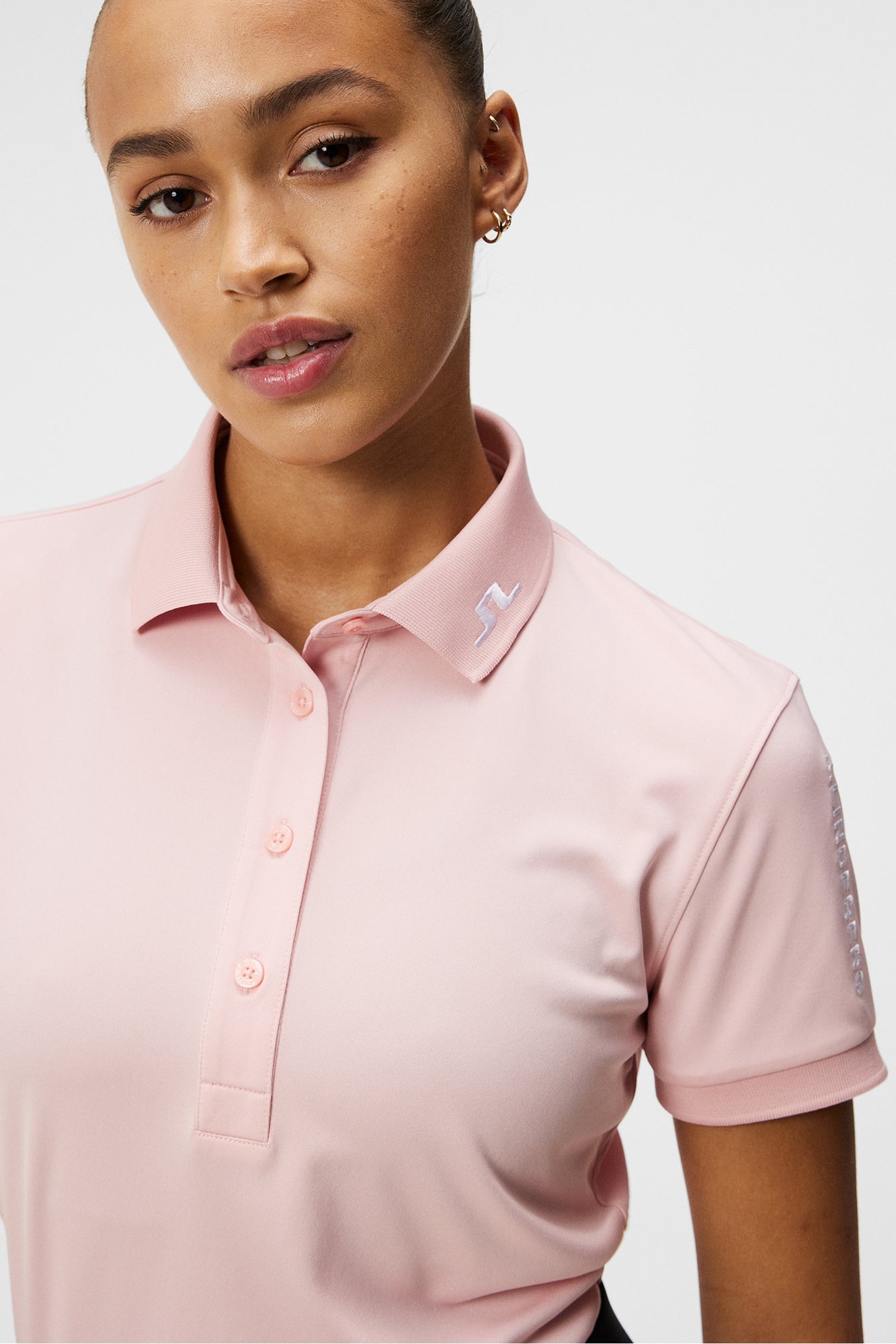 Women | Tour Tech Polo | Powder Pink