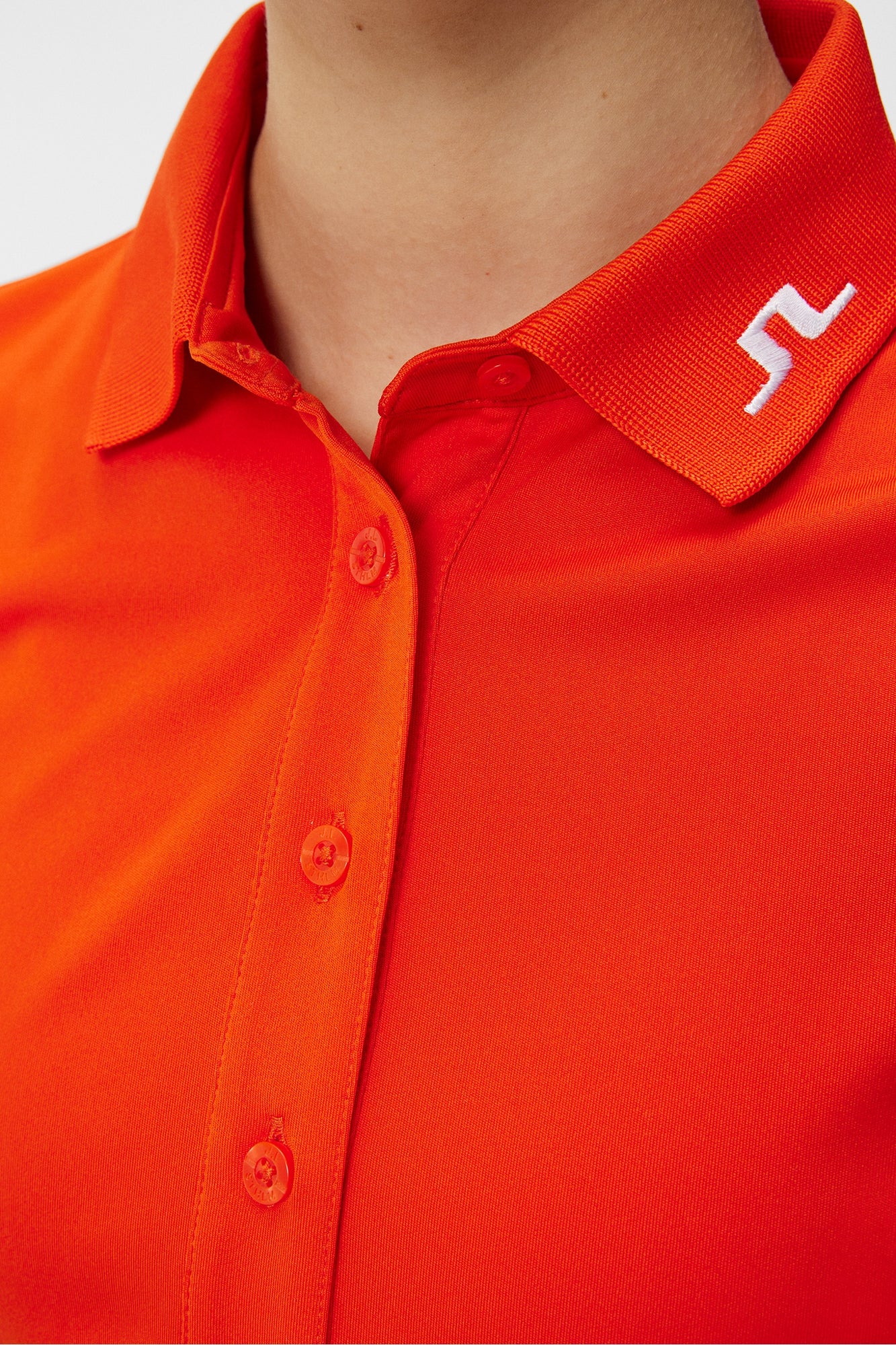Women | Tour Tech Polo | Tangerine Tango