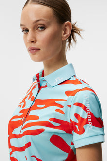 Women | Tour Tech Print Polo | Neptune Atomizer
