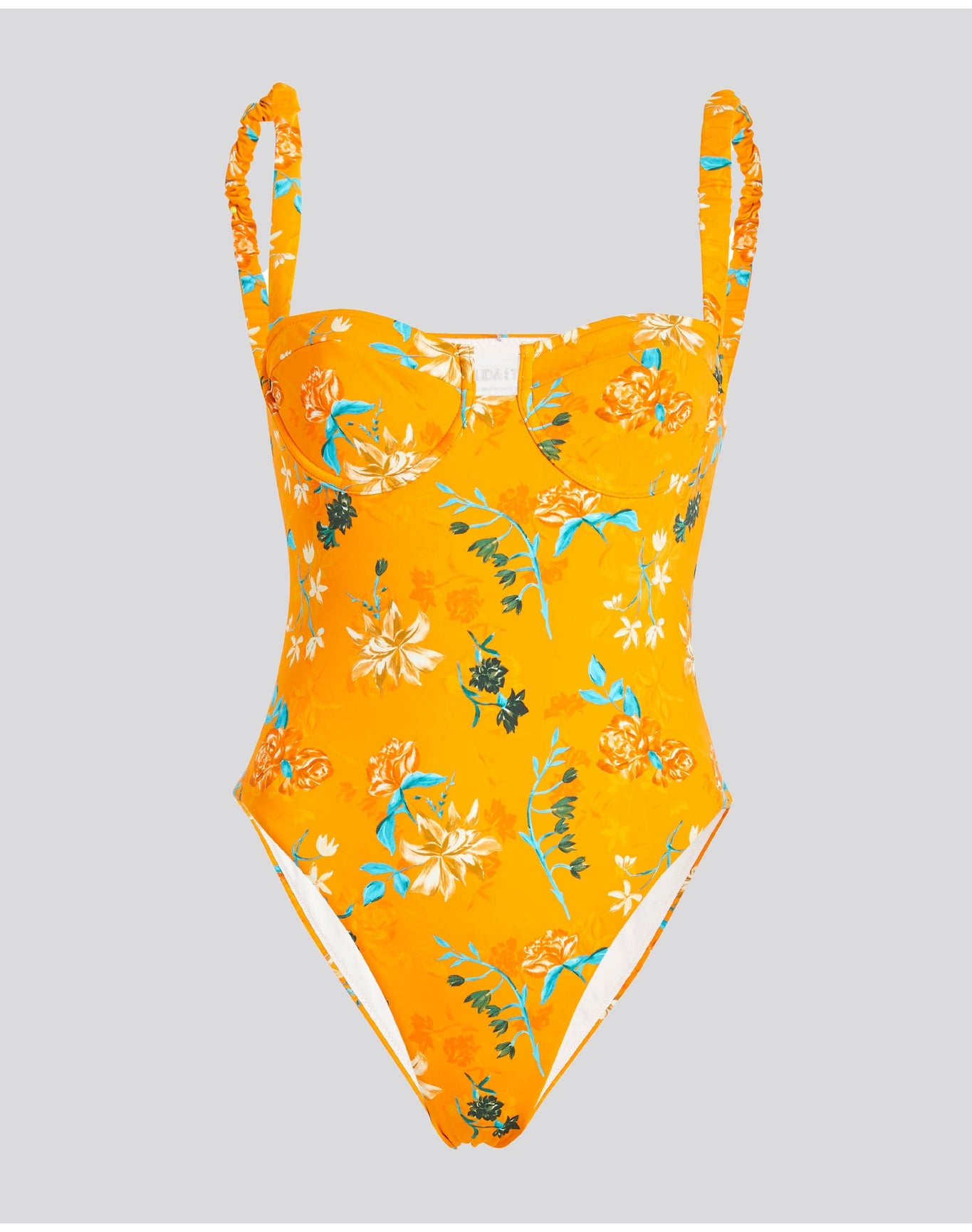 Verona One Piece | Tangerine Multi Floral