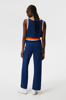 Women | Wanda Knitted Pant | Estate Blue