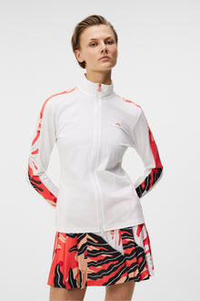 Women | Winona Print Mid Layer | White