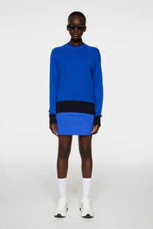 Women | Zoe Knitted Sweater | Club Blue