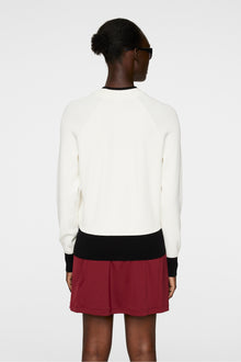 Women | Zoe Knitted Sweater | White (V1)
