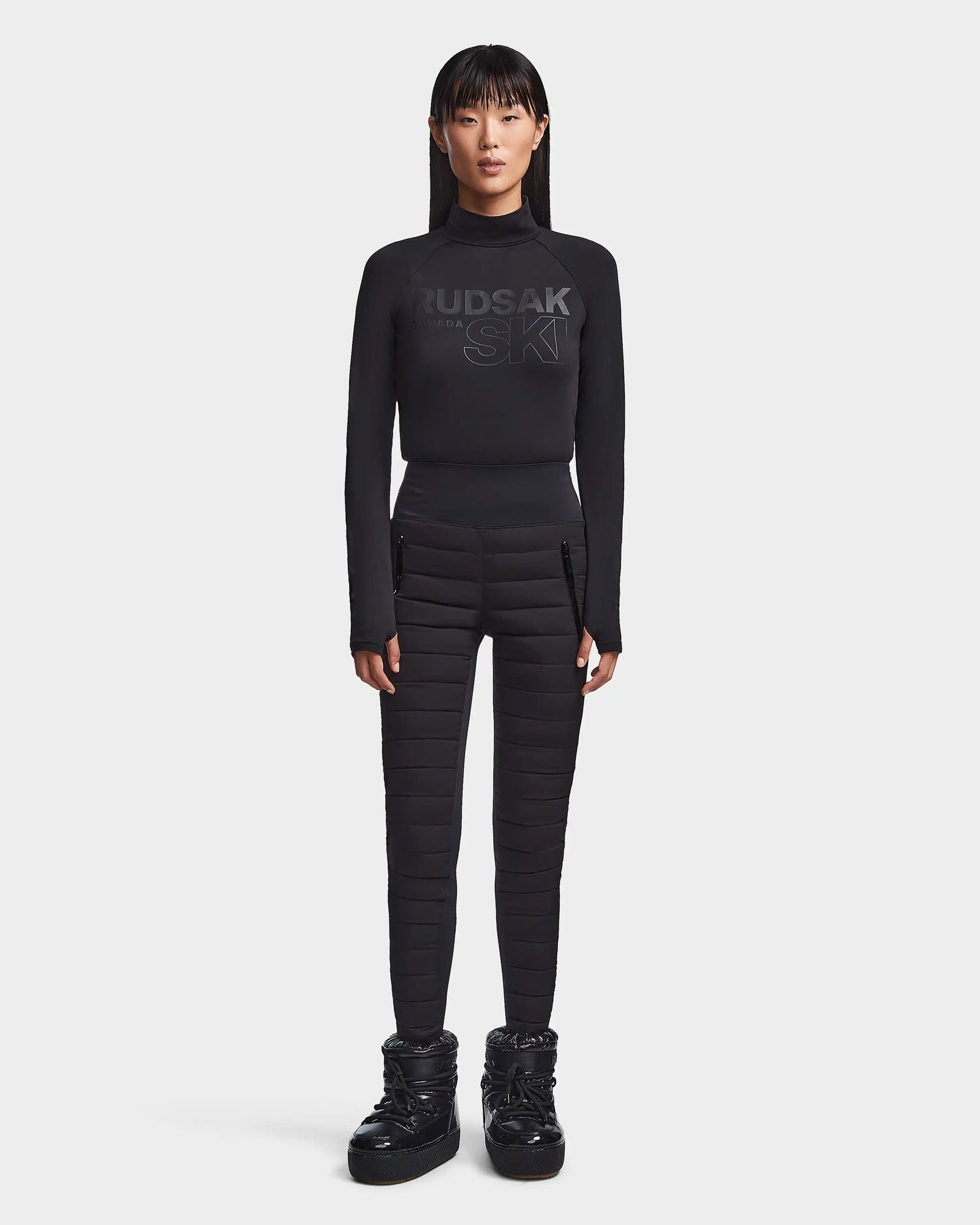 Women | KILTON Ski Top | Black