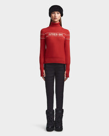 Women | ERIKA Ski Sweater | Orange