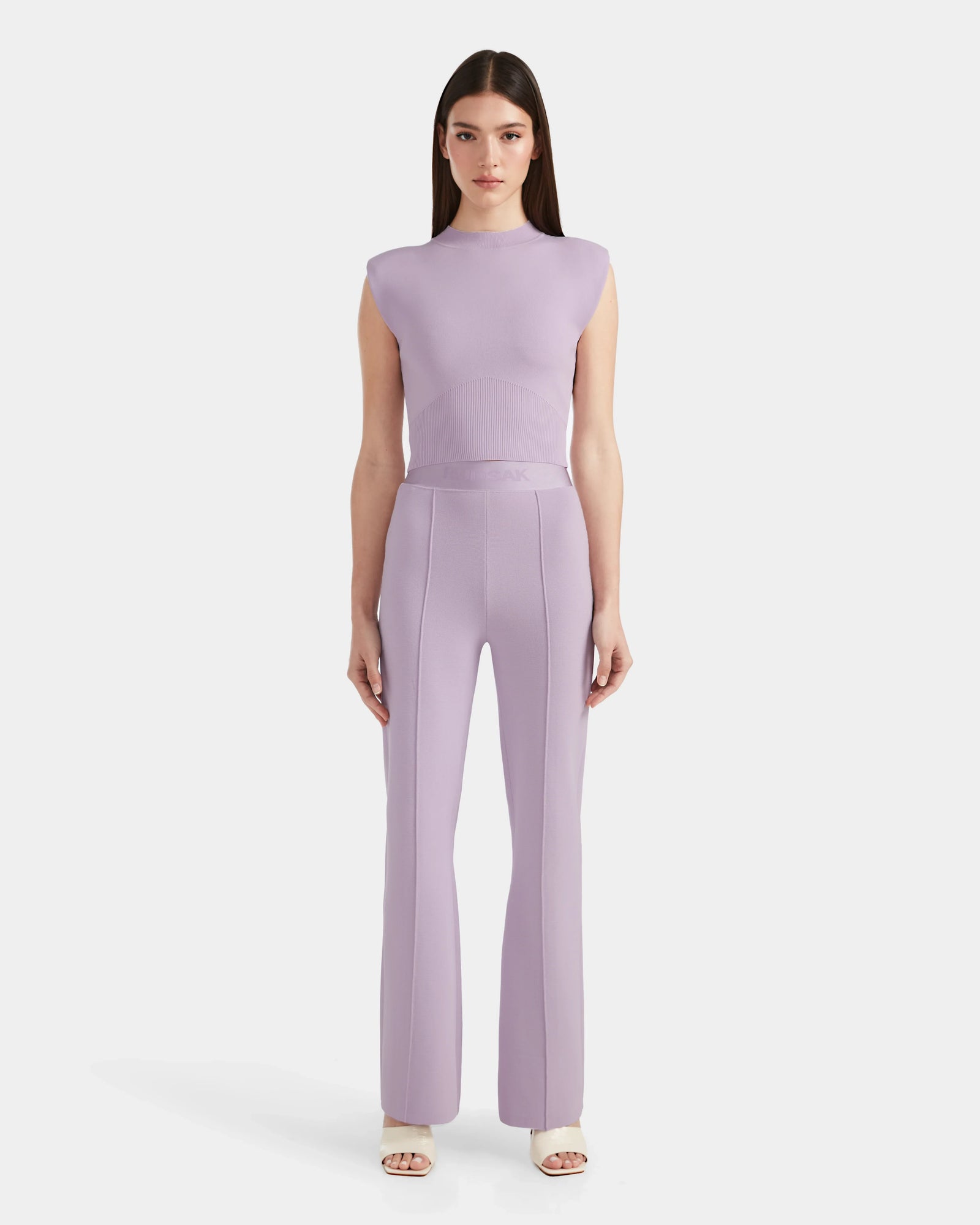 Women | Knit Pant ANGIE 8524008 | Lilac Foam