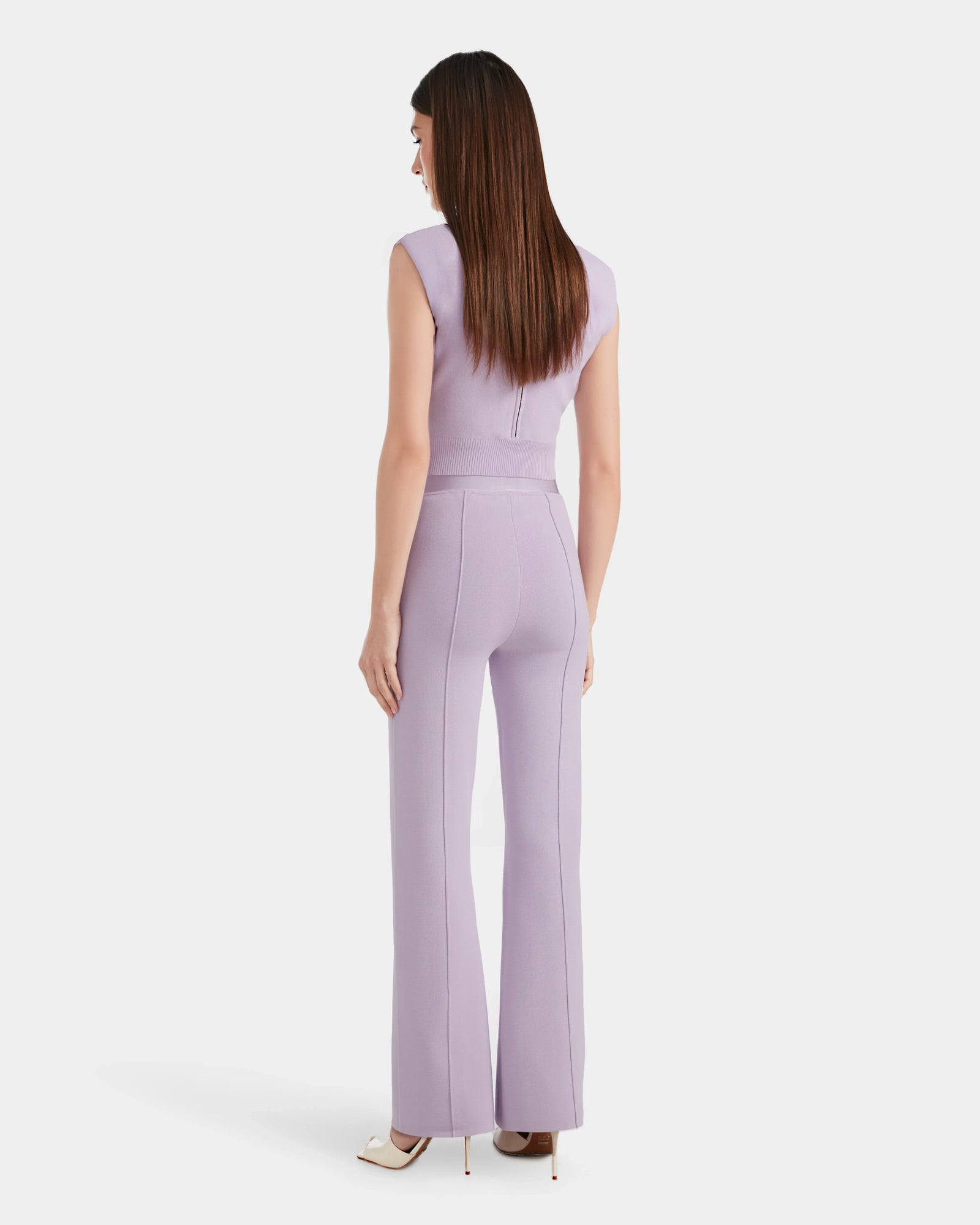 Women | Knit Pant ANGIE 8524008 | Lilac Foam