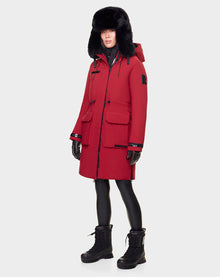 Women | CASSIDY Down Parka | Sangria