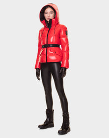 Women | ADELINE Down Puffer | Poppy Red