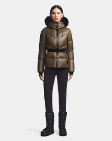 Women | CHRISTELLE S Down Puffer | Light Olive