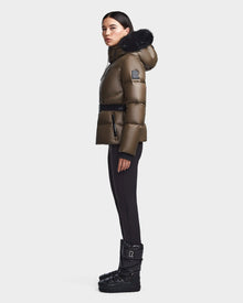 Women | CHRISTELLE S Down Puffer | Light Olive