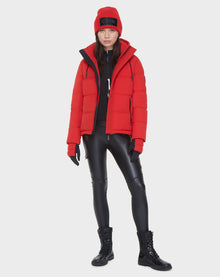 Women | JOON Down Puffer | Poppy Red